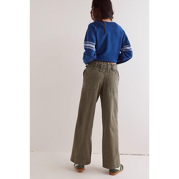 Free People We The Free Sloane Belted Pants $168 - Picture 2 of 7